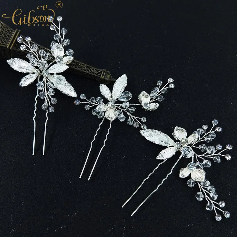 3pcs/set Bridal Accessories Hair Pin Leaf and Crystal Bridal Hair Pin Set Dresses Headpiece Jewelry Clip For Wedding
3pcs/set Bridal Accessories Hair Pin Leaf and Crystal Bridal Hair Pin Set Dresses Headpiece Jewelry Clip For Wedding