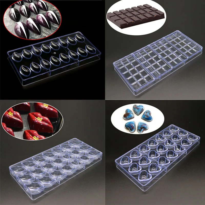 21 Grids Multiple Styles Chocolate Mold Polycarbonate High Quality Chocolate Mould Candy Mold Baking Tools
21 Grids Multiple Styles Chocolate Mold Polycarbonate High Quality Chocolate Mould Candy Mold Baking Tools