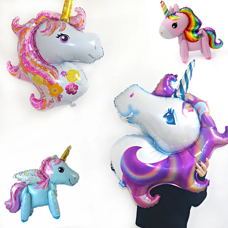 40 inch Giant Unicorn Head Balloons Helium Flyable 3D Rainbow Standing Unicorn Party Decoration Wedding Birthday Balloons JL0023
40 inch Giant Unicorn Head Balloons Helium Flyable 3D Rainbow Standing Unicorn Party Decoration Wedding Birthday Balloons JL0023