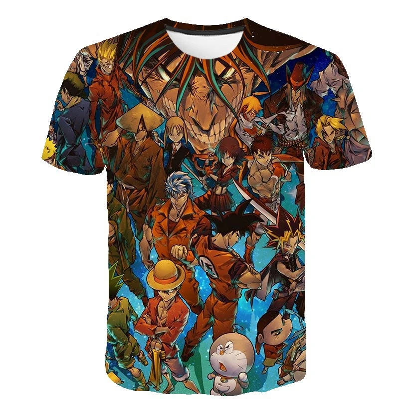2019 3D children's T-shirt animation dragon ball Z wukong summer fashion T-shirt tops fun boys and girls 3D short sleeves
2019 3D children's T-shirt animation dragon ball Z wukong summer fashion T-shirt tops fun boys and girls 3D short sleeves