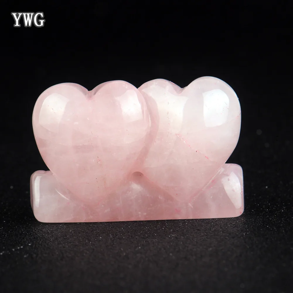 Heart To Heart Rose Quartz Natural Crystal Chakra Healing Reiki Stone Carved Pink Sweet love Heart Valentine's Day Present Lover
Heart To Heart Rose Quartz Natural Crystal Chakra Healing Reiki Stone Carved Pink Sweet love Heart Valentine's Day Present Lover