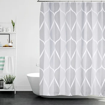 Eco-friendly PEVA Waterproof Bathroom Bath Shower Curtain Bathroom Products Bathroom Curtains with 12pcs Hooks
Eco-friendly PEVA Waterproof Bathroom Bath Shower Curtain Bathroom Products Bathroom Curtains with 12pcs Hooks