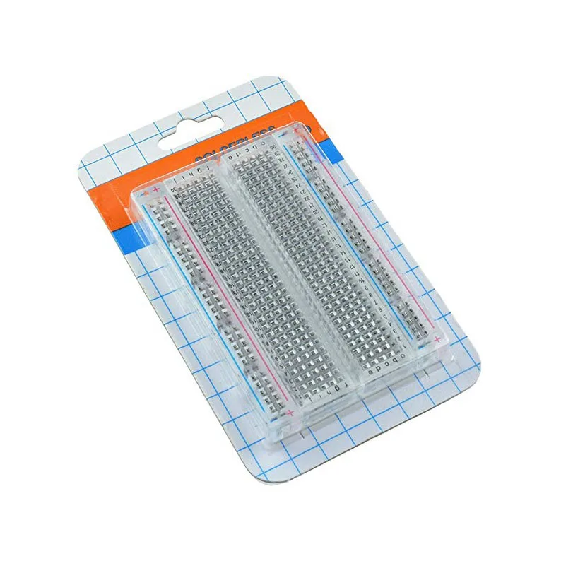 New 400 Tie Points Solderless PCB Breadboard Mini Universal Test Protoboard DIY Bread Board for Bus Test Circuit Board
New 400 Tie Points Solderless PCB Breadboard Mini Universal Test Protoboard DIY Bread Board for Bus Test Circuit Board