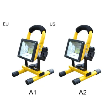 

1000LM 30W Portable LED Flood Light 18650 SMD Night Lighting Emergency Lamp USB Rechargeable for Outdoor Camping EU/US plug