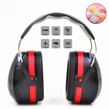 Foldable Head Earmuffs Anti-Noise Ear Protector NRR 30dB For Work Study Sleeping Woodwork Shooting Hearing Protection Ear Safety 
Foldable Head Earmuffs Anti-Noise Ear Protector NRR 30dB For Work Study Sleeping Woodwork Shooting Hearing Protection Ear Safety
