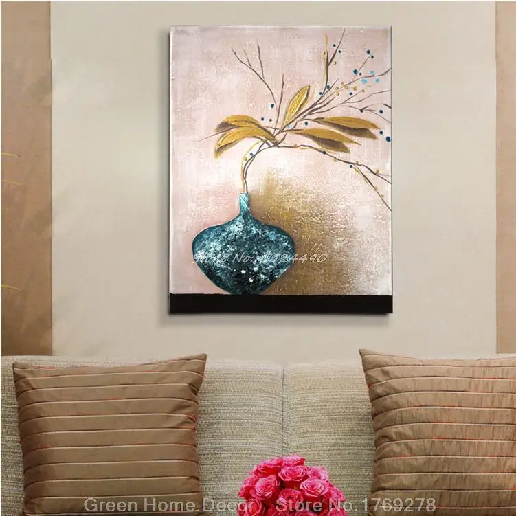 Arthyx Hand Painted Modern Simple Flowers Oil Painting The Golden Bough Canvas Pictures Wall Art For Living Room Home Decoration
Arthyx Hand Painted Modern Simple Flowers Oil Painting The Golden Bough Canvas Pictures Wall Art For Living Room Home Decoration