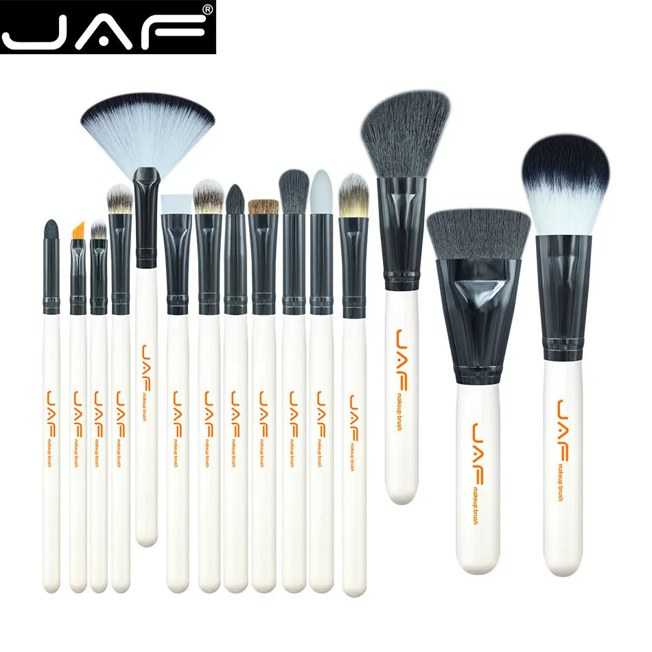 JAF 15 Pcs Foundation Makeup Brush Kits Set Professional Cosmetic Beauty Makeup Brushes & Tools (3)