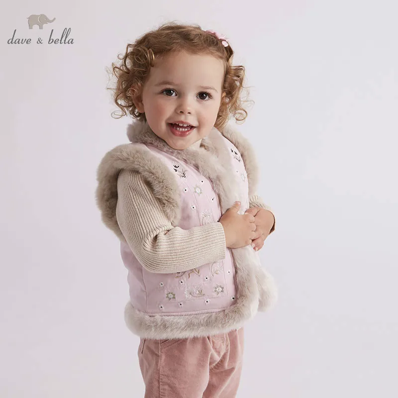 Dave Bella Autumn Winter Infant Baby Girls Fashion Coats Kids Sleeveless Vest Toddler Coat Children Clothes DB5621
Dave Bella Autumn Winter Infant Baby Girls Fashion Coats Kids Sleeveless Vest Toddler Coat Children Clothes DB5621