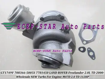 Free Ship GT1749V 708366 708366-5002S 7781450B 77814769 77814759 Turbo For Land Rover Freelander 2000-06 M47R M47D 2.0L 112HP
Free Ship GT1749V 708366 708366-5002S 7781450B 77814769 77814759 Turbo For Land Rover Freelander 2000-06 M47R M47D 2.0L 112HP
