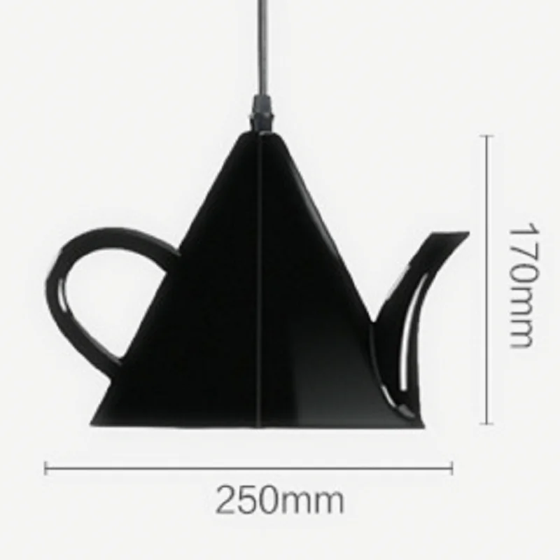 Nordic Creative Individuality Single-Head Restaurant Lamps Post-modern Teapot Hanging Lamp Bar Window Simple Resin Hanging Lamp
Nordic Creative Individuality Single-Head Restaurant Lamps Post-modern Teapot Hanging Lamp Bar Window Simple Resin Hanging Lamp