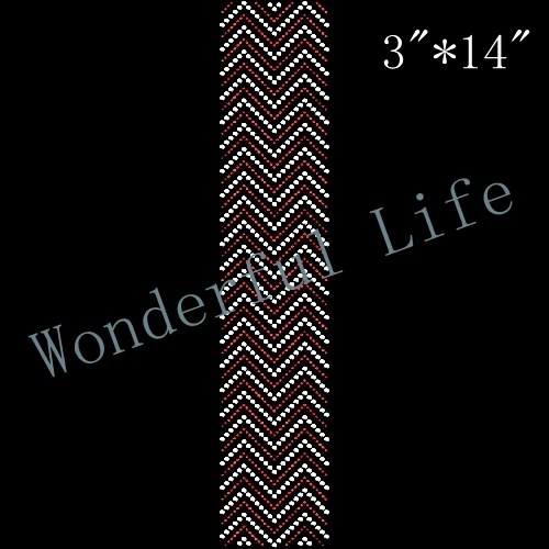 Free shipping 3" Two Color Chevron Rhinestone Bow Strip red with white clear crystal
Free shipping 3" Two Color Chevron Rhinestone Bow Strip red with white clear crystal