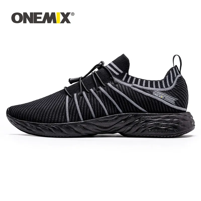 ONEMIX Running Shoes For men Black Breathable Slip On Sneakers Woman Platform Ladies Loafers Knitting Casual Walking Shoes
ONEMIX Running Shoes For men Black Breathable Slip On Sneakers Woman Platform Ladies Loafers Knitting Casual Walking Shoes