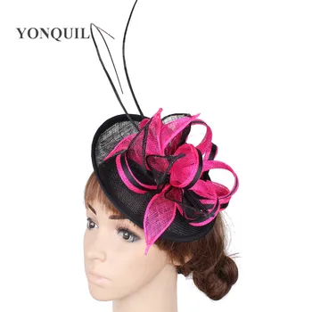 Elegant ladies party fascinators fedora hat hot pink race chapeau headbands ascort hair accessories red cocktail headwear SYF267
Elegant ladies party fascinators fedora hat hot pink race chapeau headbands ascort hair accessories red cocktail headwear SYF267