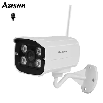 AZISHN WIFI IP Camera 1080P 960P 720P Wireless Wired Audio CCTV Bullet Outdoor Surveillance Cam With Miscro SD Card Slot Yoosee
AZISHN WIFI IP Camera 1080P 960P 720P Wireless Wired Audio CCTV Bullet Outdoor Surveillance Cam With Miscro SD Card Slot Yoosee