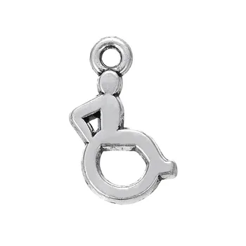 EUEAVAN 30pcs Jewelry DIY Charm Medical Wheelchair Shape Pendant Fit Necklace Bracelet Key Chain
EUEAVAN 30pcs Jewelry DIY Charm Medical Wheelchair Shape Pendant Fit Necklace Bracelet Key Chain
