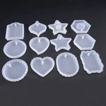 5 PCS New Arrived Heart Round Oval Stars Pendant Silicone Mold DIY Jewelry Making Tool Moulds UV Epoxy Resin Decorative Craft
5 PCS New Arrived Heart Round Oval Stars Pendant Silicone Mold DIY Jewelry Making Tool Moulds UV Epoxy Resin Decorative Craft