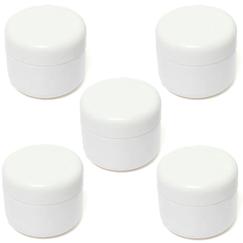 5Pcs 50g/50ml Empty Cosmetic Containers Plastic Makeup Jar Pot Refillable Sample Bottles Travel Face Cream Lotion White
5Pcs 50g/50ml Empty Cosmetic Containers Plastic Makeup Jar Pot Refillable Sample Bottles Travel Face Cream Lotion White