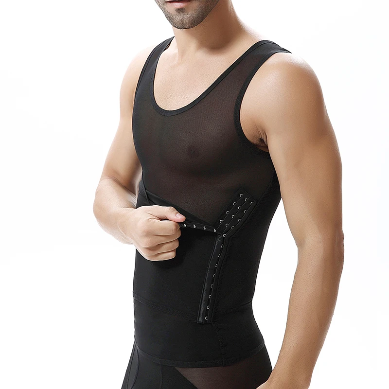 Meisou Men's Slimming Shaper Posture Vest Male Belly Abdomen For Corrector Compression Body building Fat Burn Chest Tummy Shirt
Meisou Men's Slimming Shaper Posture Vest Male Belly Abdomen For Corrector Compression Body building Fat Burn Chest Tummy Shirt