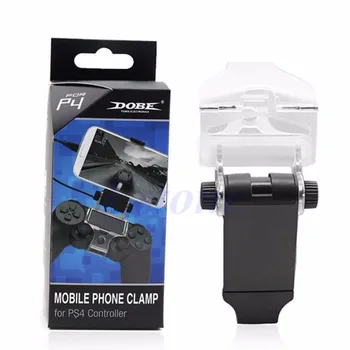 For PlayStation PS4 Game Controller Smart Mobile Phone Clip Clamp Mount Holder 
For PlayStation PS4 Game Controller Smart Mobile Phone Clip Clamp Mount Holder