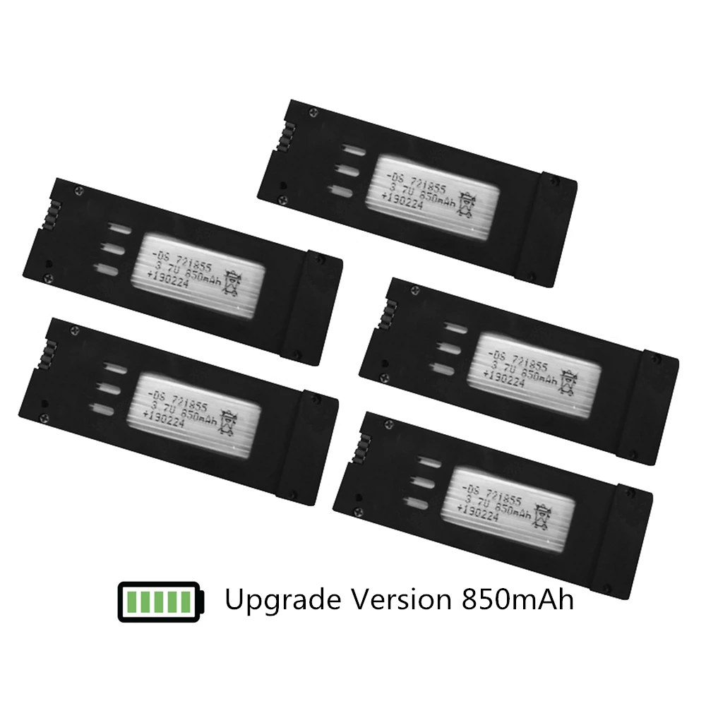 3.7V 850mah lithium battery for E58 JY019 GD88 L800 S168 folding four-axis aircraft upgrade accessories remote drone battery
3.7V 850mah lithium battery for E58 JY019 GD88 L800 S168 folding four-axis aircraft upgrade accessories remote drone battery