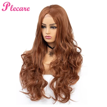 Plecare Body Wavy Synthetic Lace Front Wigs #30 Blond Heat Resistant Wigs With Natural Part for Women Pruiken Wigs
Plecare Body Wavy Synthetic Lace Front Wigs #30 Blond Heat Resistant Wigs With Natural Part for Women Pruiken Wigs