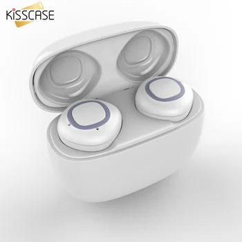KISSCASE Wireless Bluetooth Earphones Sports Music Earphones Bluetooth Headphones Earburds With Charging Box Handsfree Headsets 
KISSCASE Wireless Bluetooth Earphones Sports Music Earphones Bluetooth Headphones Earburds With Charging Box Handsfree Headsets