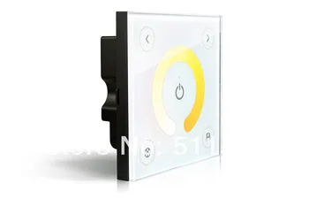 input DC12-24V D2 touch panel wall dimmer and color temperature adjustable , 4A*2 Ch,,grey scale level 4096,
input DC12-24V D2 touch panel wall dimmer and color temperature adjustable , 4A*2 Ch,,grey scale level 4096,