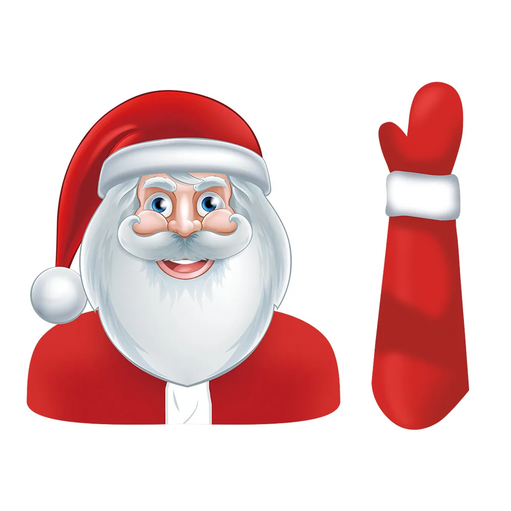 Rear Wiper Decal Sticker Christmas Stickers Cute Santa Claus Waving Windshield Wiper Decal Hot Sale
Rear Wiper Decal Sticker Christmas Stickers Cute Santa Claus Waving Windshield Wiper Decal Hot Sale