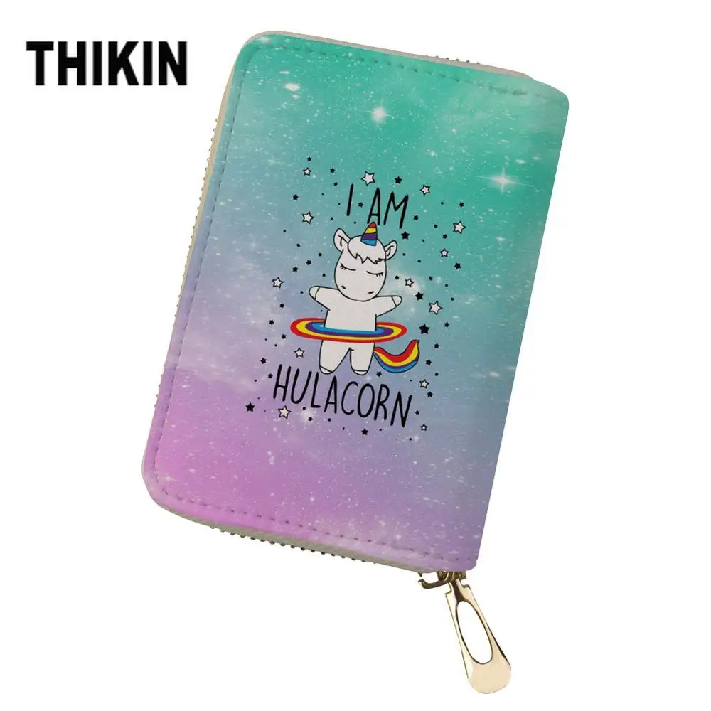 THIKIN Cartoon Unicorn Women Card Protector Card Holder for Girls Teens Mini Card Bag Students Card Package Baby Storage Bags
THIKIN Cartoon Unicorn Women Card Protector Card Holder for Girls Teens Mini Card Bag Students Card Package Baby Storage Bags