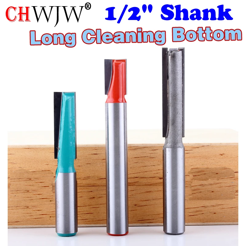 1PC 1/2" Shank Long Cleaning Bottom Router Bit 1/2" Diameter Cutter CNC Woodworking Clean Bits
1PC 1/2" Shank Long Cleaning Bottom Router Bit 1/2" Diameter Cutter CNC Woodworking Clean Bits