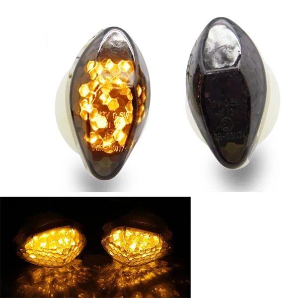 Motorcycle Motorbike LED Flush Mount Blinker Smoke Turn Signals Indicators for Honda CBR 600 RR 2010 2011 2012 2013
Motorcycle Motorbike LED Flush Mount Blinker Smoke Turn Signals Indicators for Honda CBR 600 RR 2010 2011 2012 2013