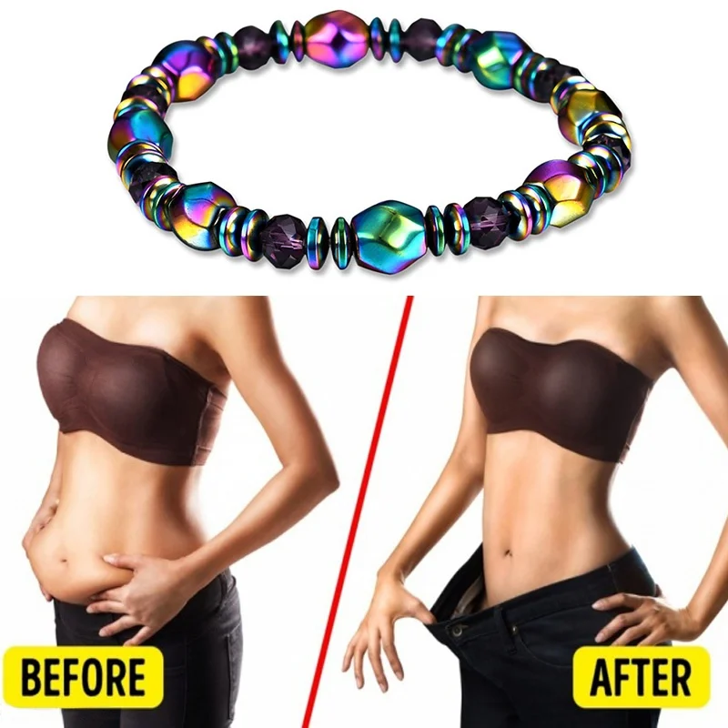Colorful Beaded Hematite Magnetic Healthcare Weight Loss Slimming Bangles Bracelets Therapy Wrist Accessories
Colorful Beaded Hematite Magnetic Healthcare Weight Loss Slimming Bangles Bracelets Therapy Wrist Accessories
