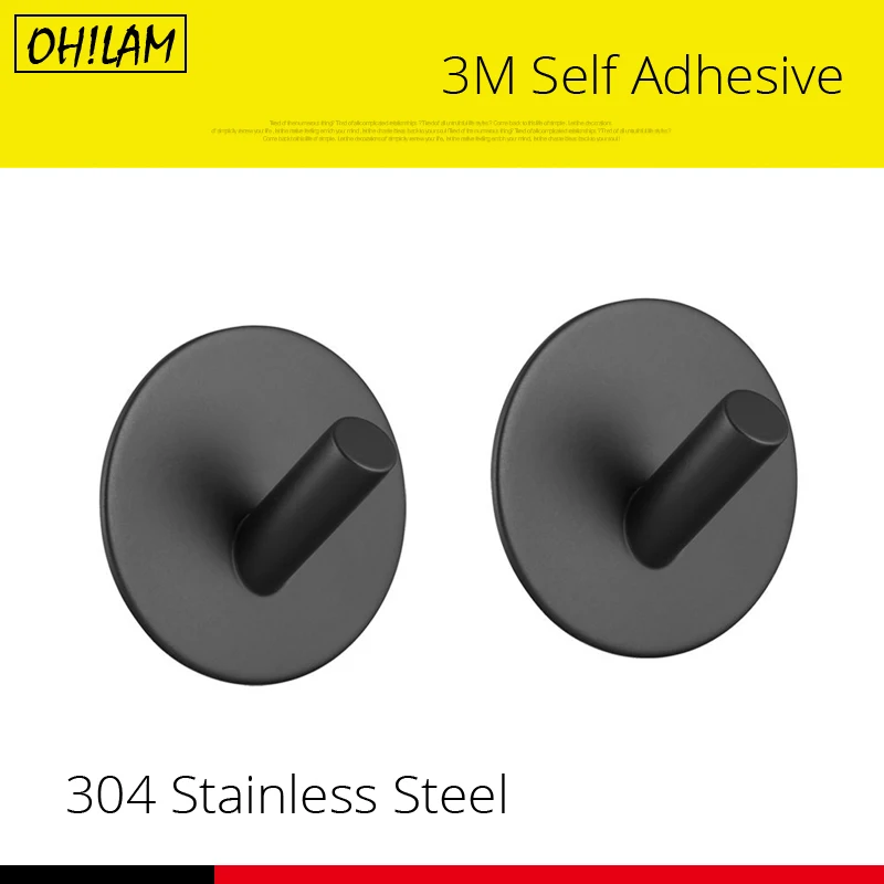 Black Towel Hooks 1pc Stainless Steel Strong Suction Bathroom Kitchen Decorative Rack Key Holder Hat Bag Clothes Shovel Hanger
Black Towel Hooks 1pc Stainless Steel Strong Suction Bathroom Kitchen Decorative Rack Key Holder Hat Bag Clothes Shovel Hanger