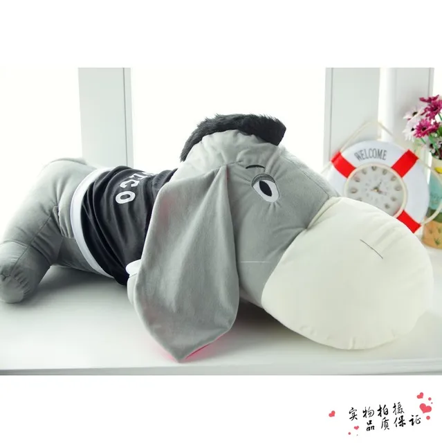 new arrival fashion big head donkey plush toy doll birthday gift