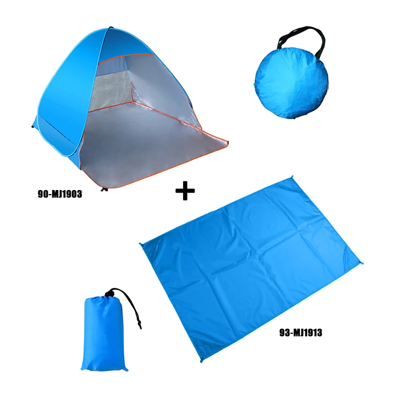 MYJ Beach Tent and Mat set Automatic setup Pop Up Instant Family Tent Sun shelter with Sand free picnic large mat for camping
MYJ Beach Tent and Mat set Automatic setup Pop Up Instant Family Tent Sun shelter with Sand free picnic large mat for camping