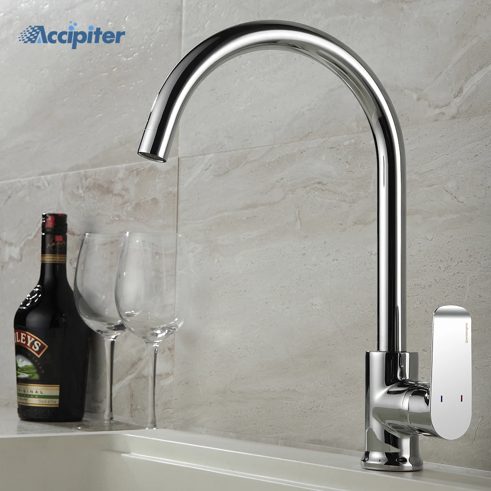 360 Degree Swivel Chrome Kitchen Faucet Solid Brass One Handle Mixer Sink Tap Hot and Cold Water Faucet Kitcehn Tap Torneira
360 Degree Swivel Chrome Kitchen Faucet Solid Brass One Handle Mixer Sink Tap Hot and Cold Water Faucet Kitcehn Tap Torneira