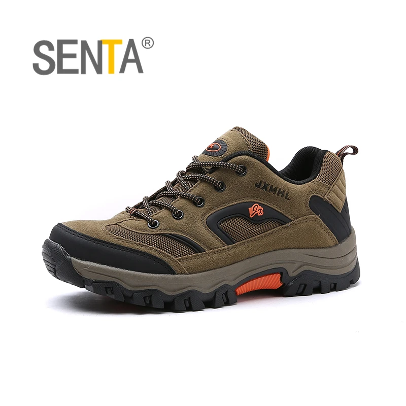 SENTA Hiking Shoes for Male Real Leather Non-slip Outdoor Hiking Boots Trekking Shoes Waterproof Sport Sneakers 45 46 47
SENTA Hiking Shoes for Male Real Leather Non-slip Outdoor Hiking Boots Trekking Shoes Waterproof Sport Sneakers 45 46 47