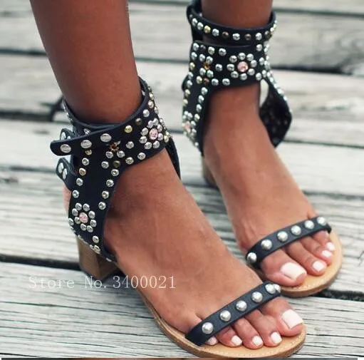 2019 Fashion Summer Women Sandals Luxury Crystal Studs Strappy Ankle Buckles Sexy High Heels Bohemia Female Dress Shoes Size 41
2019 Fashion Summer Women Sandals Luxury Crystal Studs Strappy Ankle Buckles Sexy High Heels Bohemia Female Dress Shoes Size 41