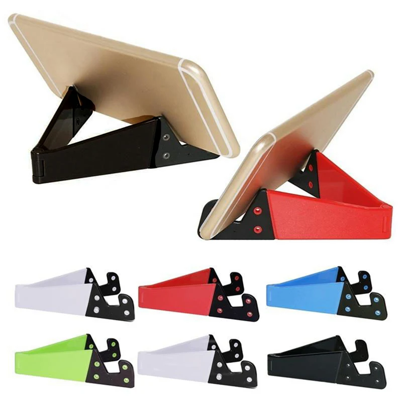 Mobile Phone Stand V-Shape Foldable Holder Bracket Lazy Desk Stand Adjustable Universal Tablet Phone Holder Office Multicolors
Mobile Phone Stand V-Shape Foldable Holder Bracket Lazy Desk Stand Adjustable Universal Tablet Phone Holder Office Multicolors