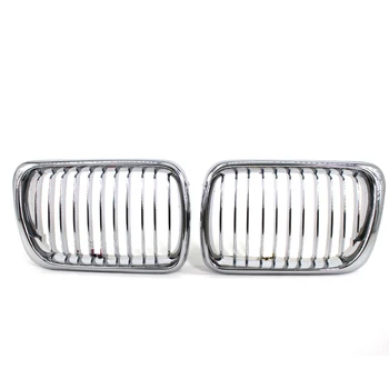 Chrome Front Hood Kidney Grille Grill fit for BMW E36 3 Series 318i 323i 318is 323is M3 1997-1999
Chrome Front Hood Kidney Grille Grill fit for BMW E36 3 Series 318i 323i 318is 323is M3 1997-1999