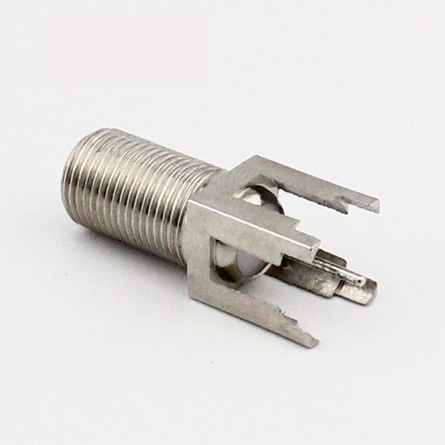 F type Female connector with long stand PCB Mount Straight RF coaxial Connector 10pcs/lot
F type Female connector with long stand PCB Mount Straight RF coaxial Connector 10pcs/lot