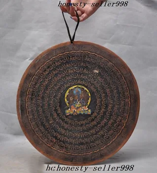 Christmas Rare Tibet Buddhism Bronze Tripitaka text Green Tara Goddess Wall Haning Tangka Halloween
Christmas Rare Tibet Buddhism Bronze Tripitaka text Green Tara Goddess Wall Haning Tangka Halloween