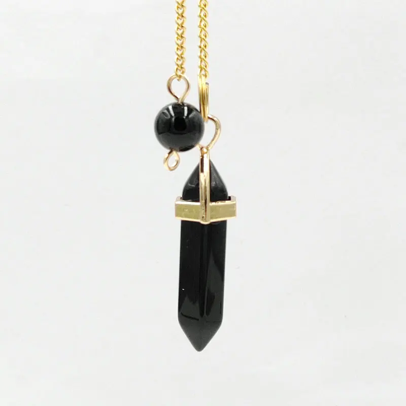 lava stone pendant female Reiki Pendulum Natural Stone Amulet Healing Crystal Pendant Meditation Hexagonal Pendulums for men
lava stone pendant female Reiki Pendulum Natural Stone Amulet Healing Crystal Pendant Meditation Hexagonal Pendulums for men