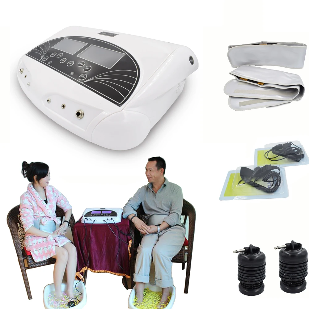 2016 Ion Far Infrared Ionic Cleanse Detox Foot Bath Machine Detox Array Combined with detox foot spa use 110-240V DHL shipping
2016 Ion Far Infrared Ionic Cleanse Detox Foot Bath Machine Detox Array Combined with detox foot spa use 110-240V DHL shipping