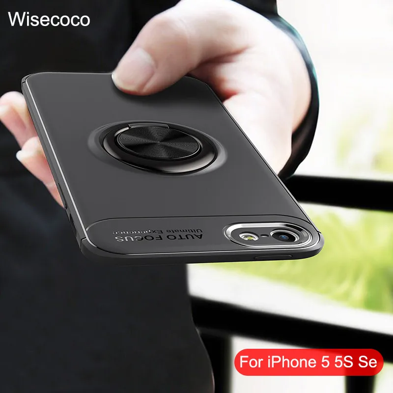 For Iphone 5 5S Se Case Magnetic Finger Ring Holder Phone Cases For Apple 5Se S Housing Silicone Back Cover For Iphone5Se Coque
For Iphone 5 5S Se Case Magnetic Finger Ring Holder Phone Cases For Apple 5Se S Housing Silicone Back Cover For Iphone5Se Coque