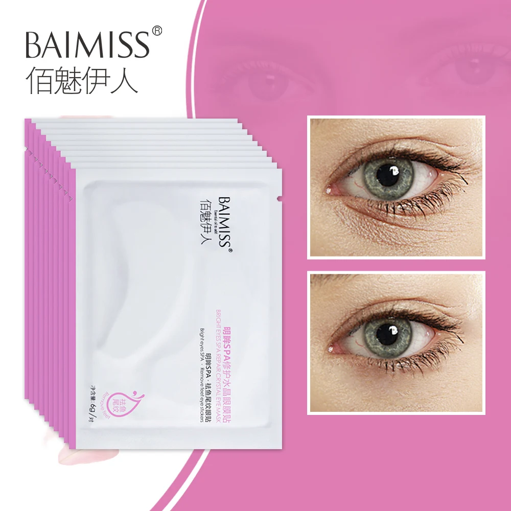 BAIMISS 10 Pairs Repairing Eye Mask Remove Wrinkle Anti Puffiness Serum Eye patch Ageless Nourishing Face Eye Care Eye Stickers
BAIMISS 10 Pairs Repairing Eye Mask Remove Wrinkle Anti Puffiness Serum Eye patch Ageless Nourishing Face Eye Care Eye Stickers