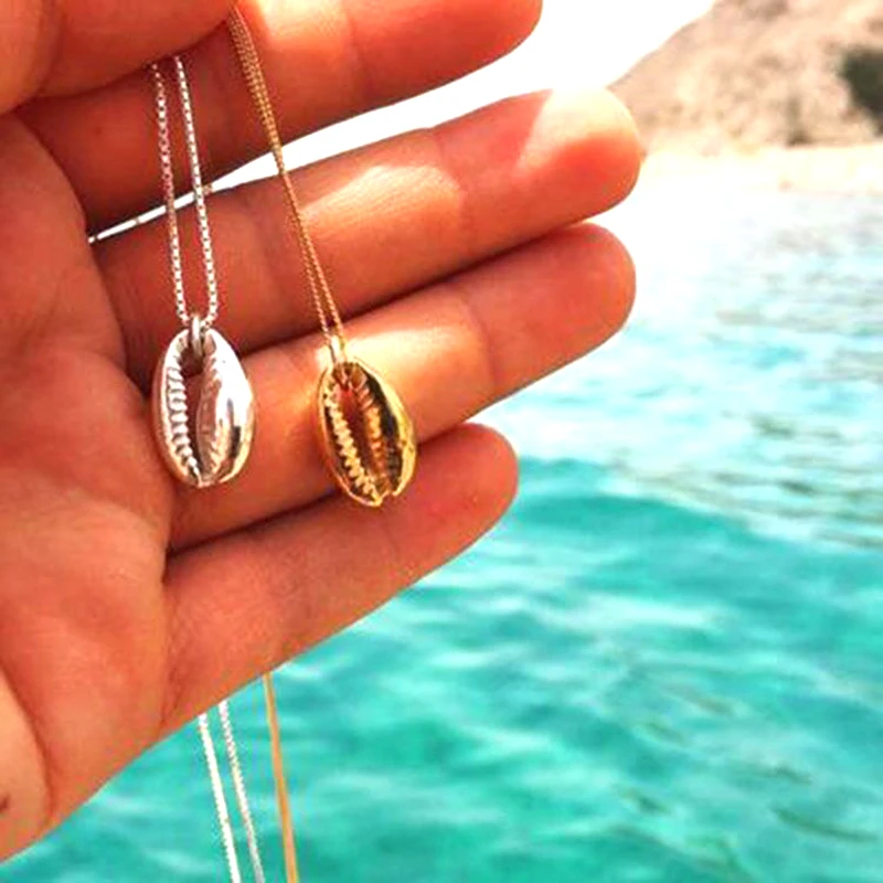 New fashion pendant sea shell necklace ladies girls bohemian long chain necklace collar jewelry gift
New fashion pendant sea shell necklace ladies girls bohemian long chain necklace collar jewelry gift