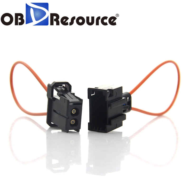 OBDResource Female Male MOST Fiber Optic Loop Bypass Female Connector Auto Diagnostic Cable For Audi BMW Porsche Benz Car Repair
OBDResource Female Male MOST Fiber Optic Loop Bypass Female Connector Auto Diagnostic Cable For Audi BMW Porsche Benz Car Repair