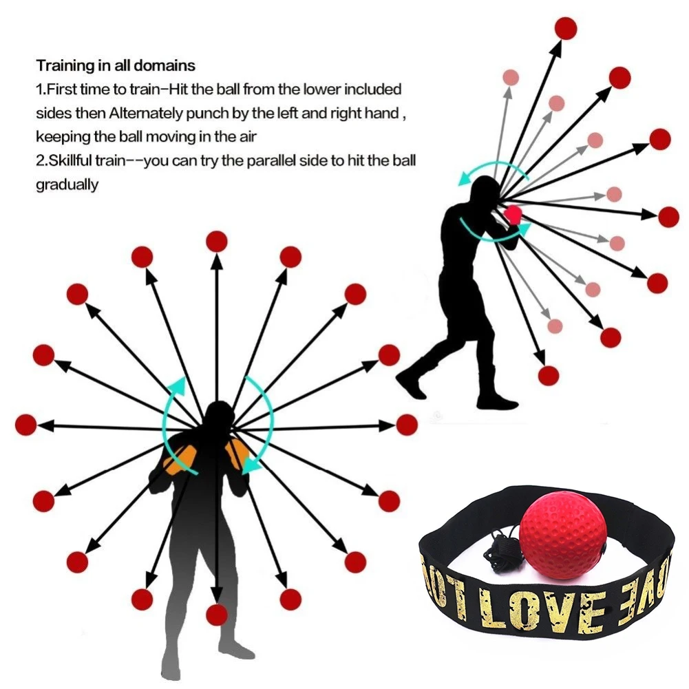 Exercise Boxing Equipment Punching Bag Boxing Accessories Reflex Ball Reaction Boxing Punching Ball Lighter Softer 1 PC
Exercise Boxing Equipment Punching Bag Boxing Accessories Reflex Ball Reaction Boxing Punching Ball Lighter Softer 1 PC