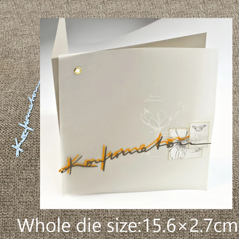 XLDesign Craft Metal Cutting Die cut dies German Confirmation letters scrapbook Album Paper Card Craft Embossing die cut
XLDesign Craft Metal Cutting Die cut dies German Confirmation letters scrapbook Album Paper Card Craft Embossing die cut
